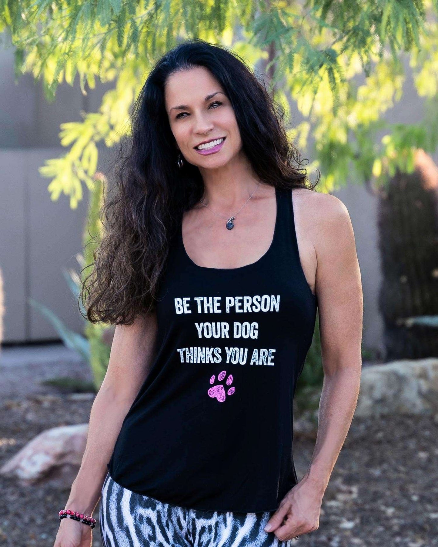 Be the person your dog thinks you are Boyfriend tank
