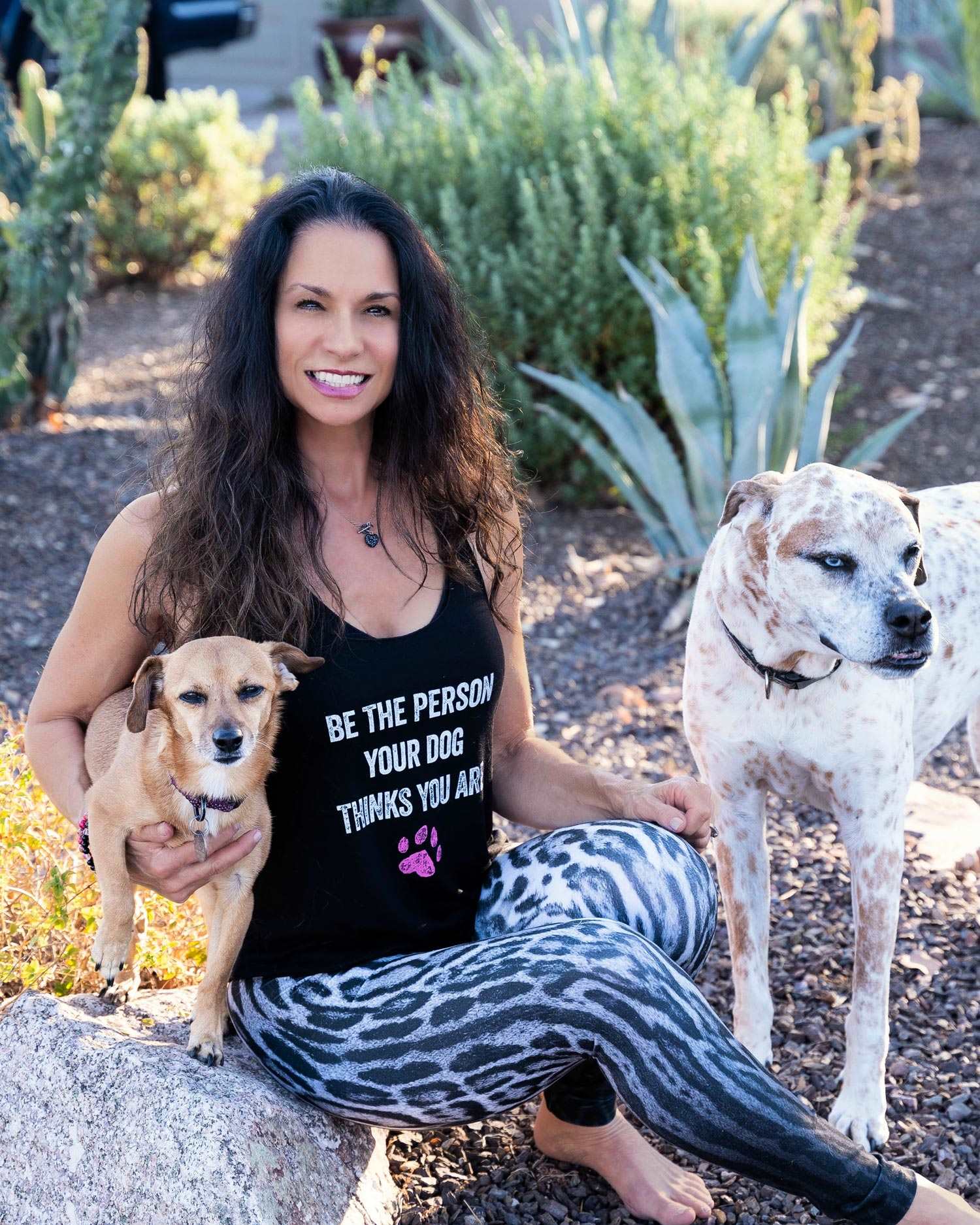 Be the person your dog thinks you are Boyfriend tank
