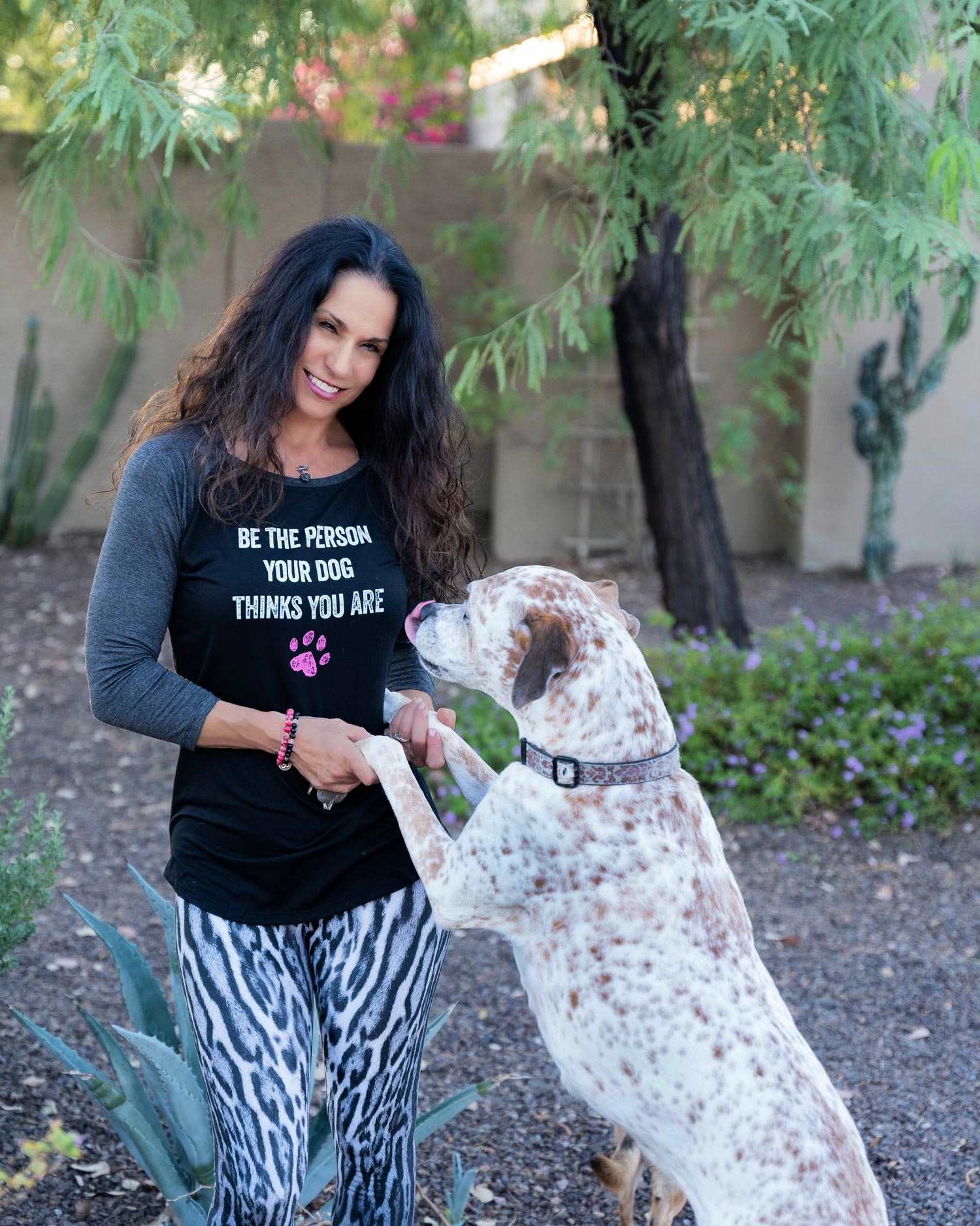 Be the person your dog thinks you are Baseball Tee