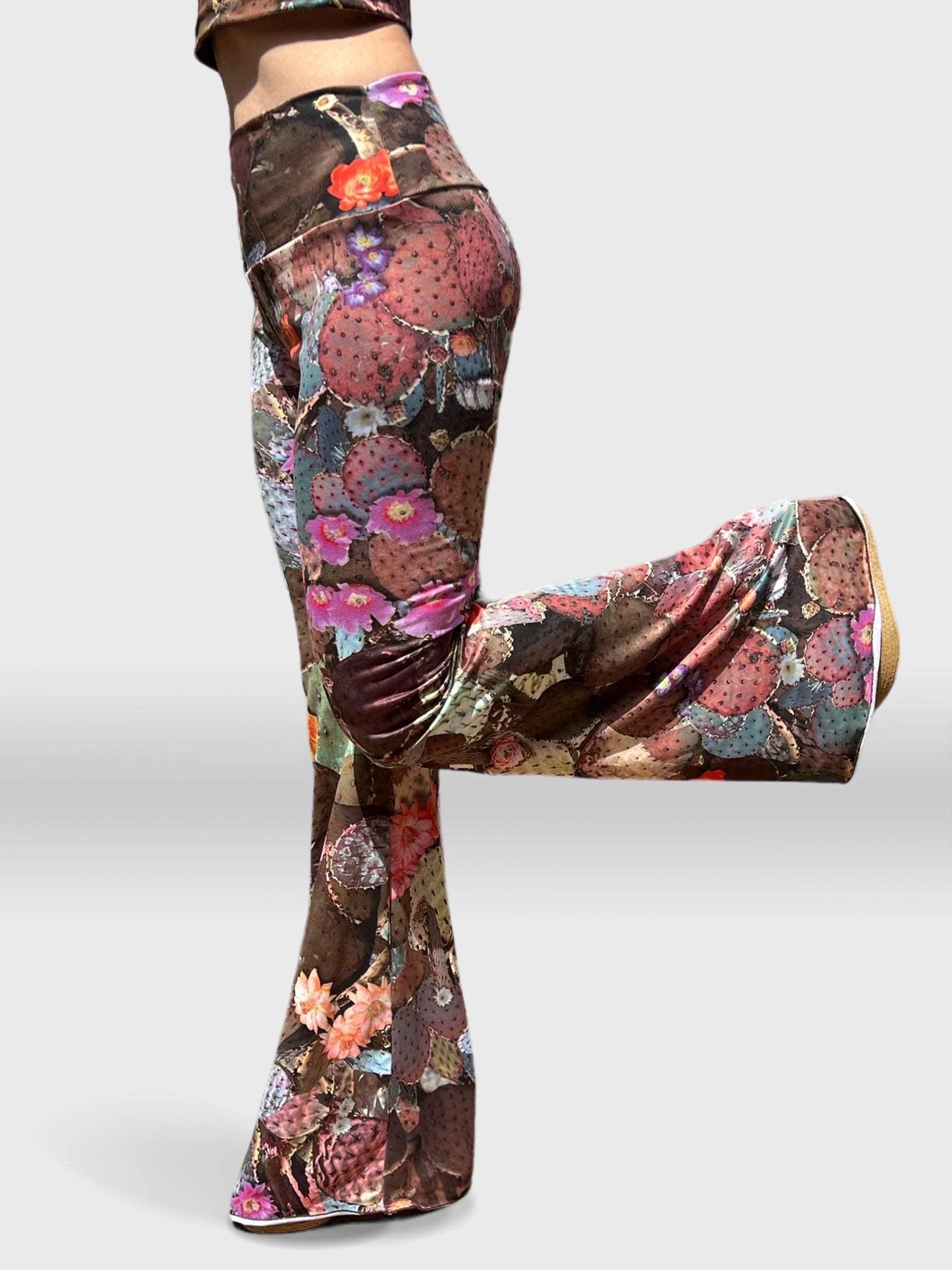 Cactus Bloom Bell Bottom