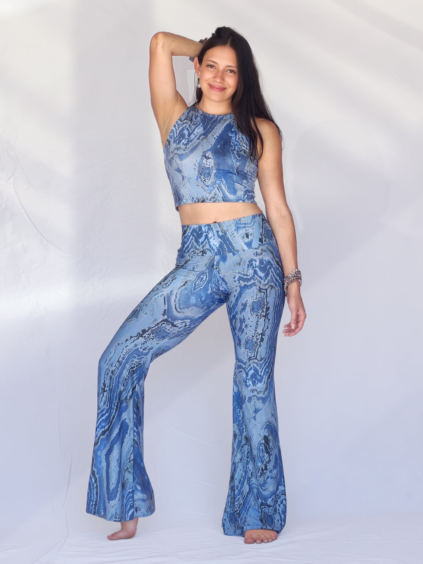Blue Moonstone Bell Bottoms