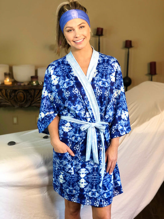 Chakra Ocean Kimono-Robe