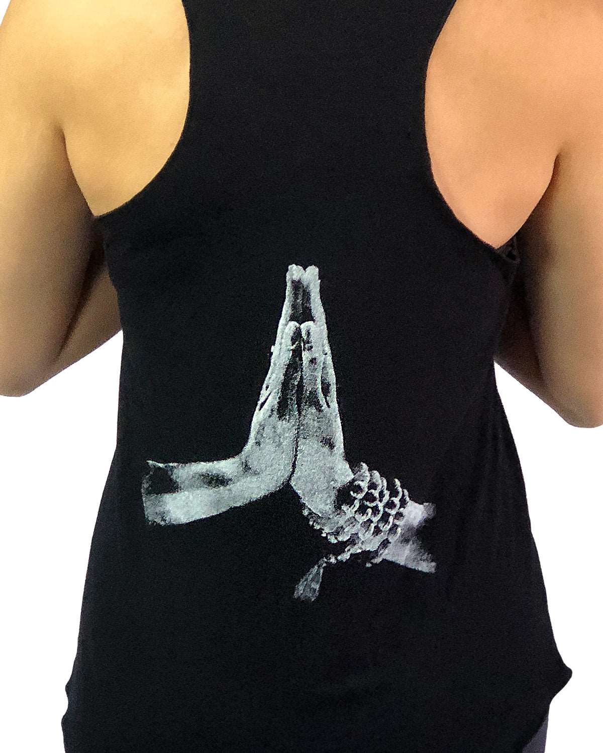 Namaste Reverse Prayer Hands Boyfriend Eco-tank
