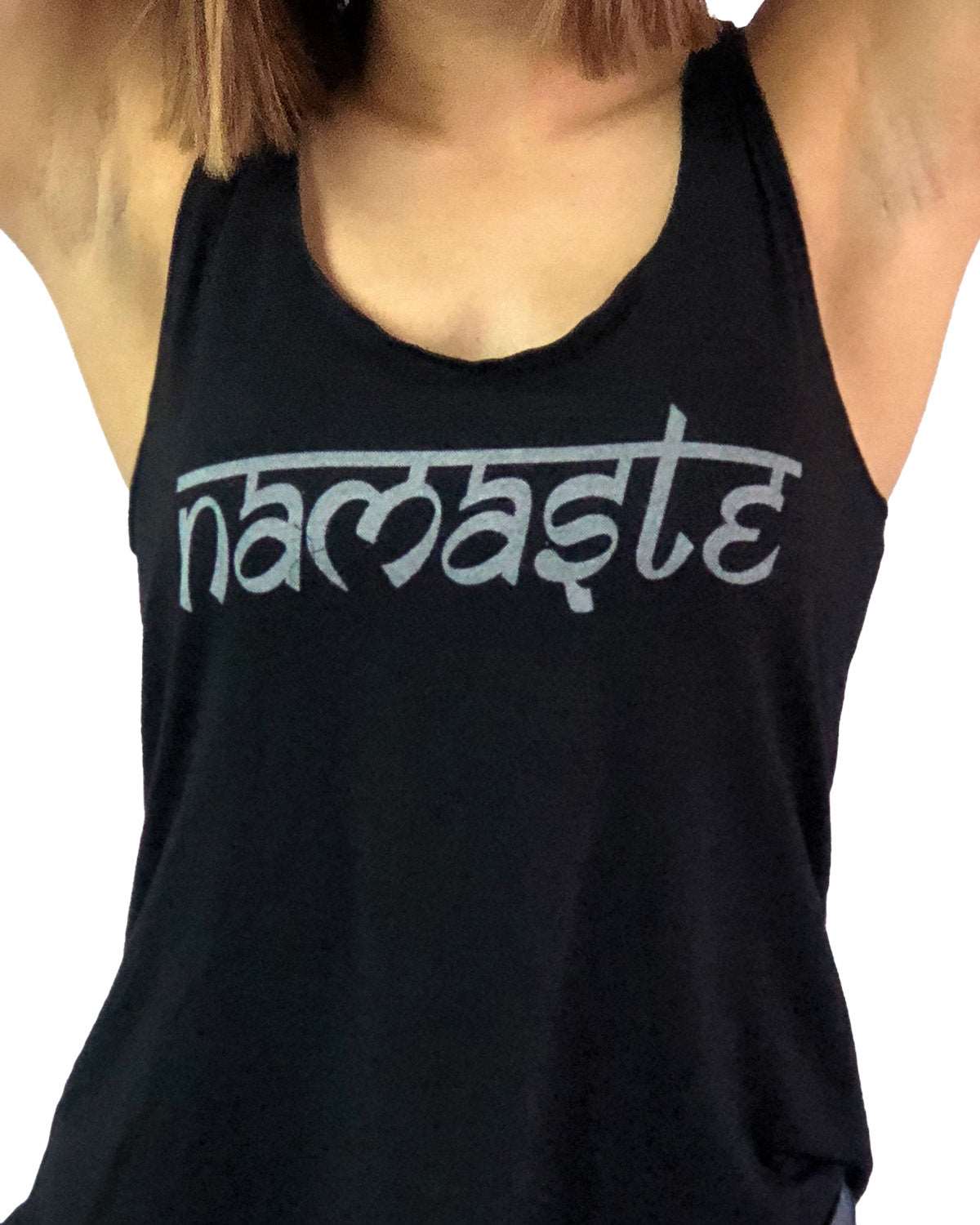 Namaste Reverse Prayer Hands Boyfriend Eco-tank