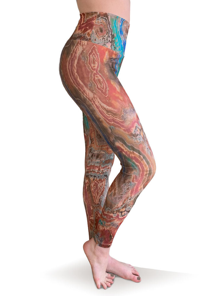 Fractalize Yoga Pant: Limited Edition Art Legging, Athletic Ecopoly Fabric,  Hand-stitched, by Sierra Rose 