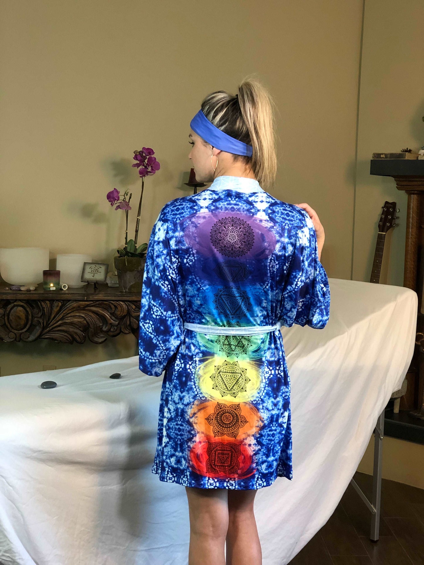 Chakra Ocean Kimono-Robe
