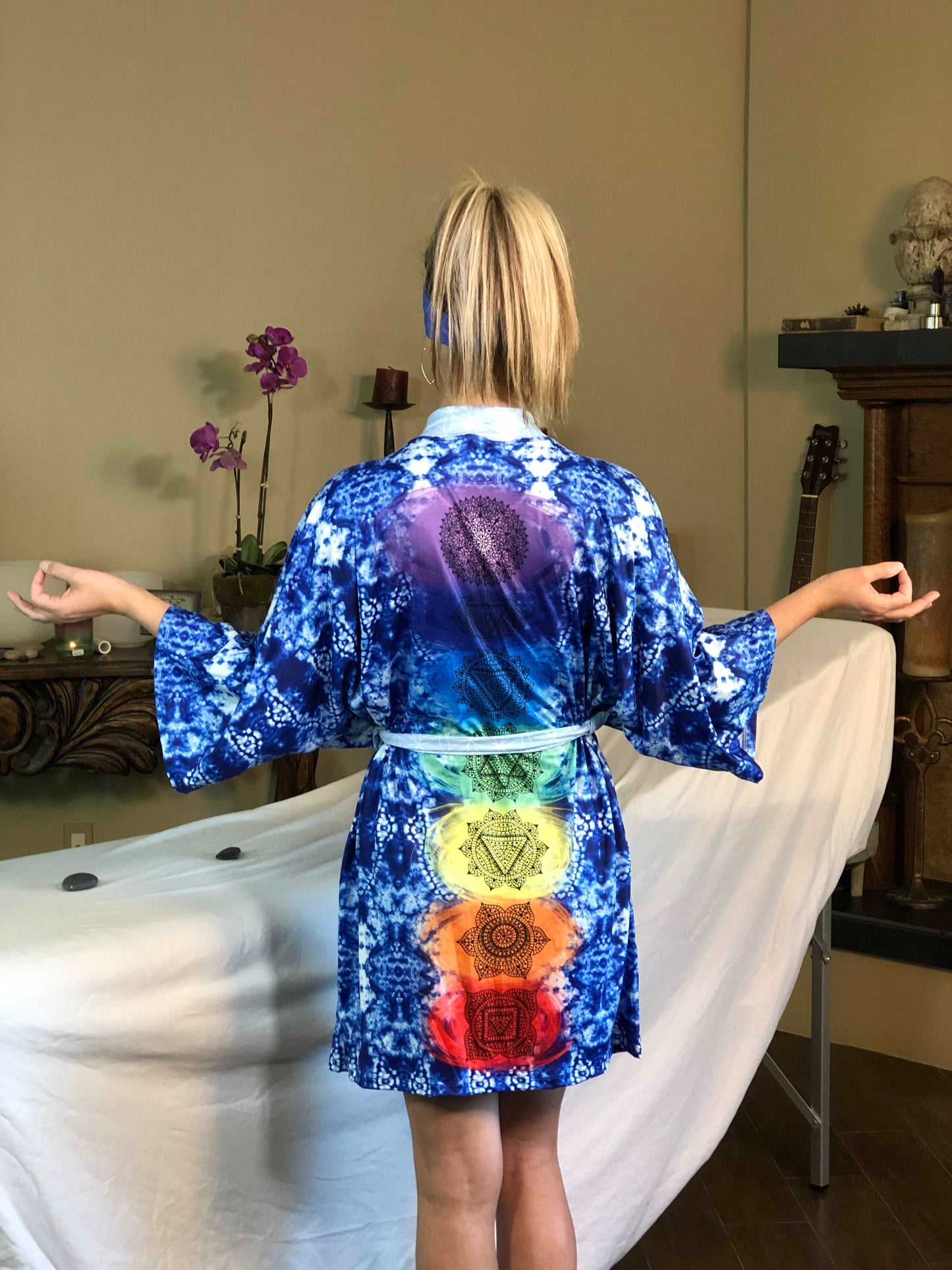 Chakra Ocean Kimono-Robe