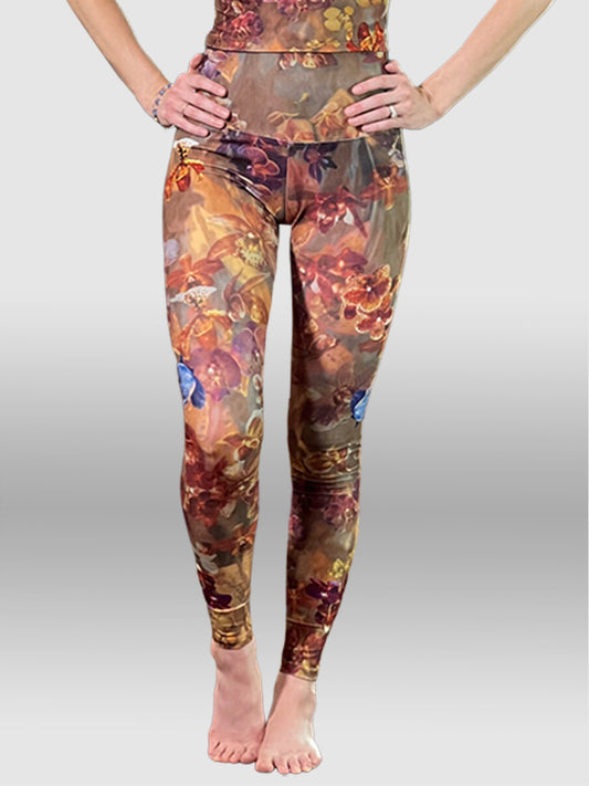 ORCHID LEGGINGS eco-friendly recycled