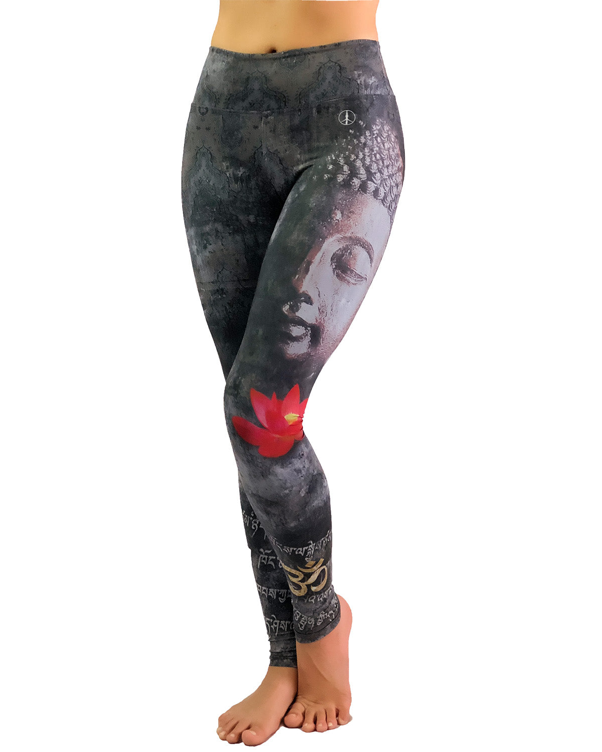KIKU Extra Long Yoga Leggings With Spats Yoga Pants Women, Black Leggings  Fitness Workout Festival Dance Leggings, Mandala Lotus Yoga Botto -   Canada